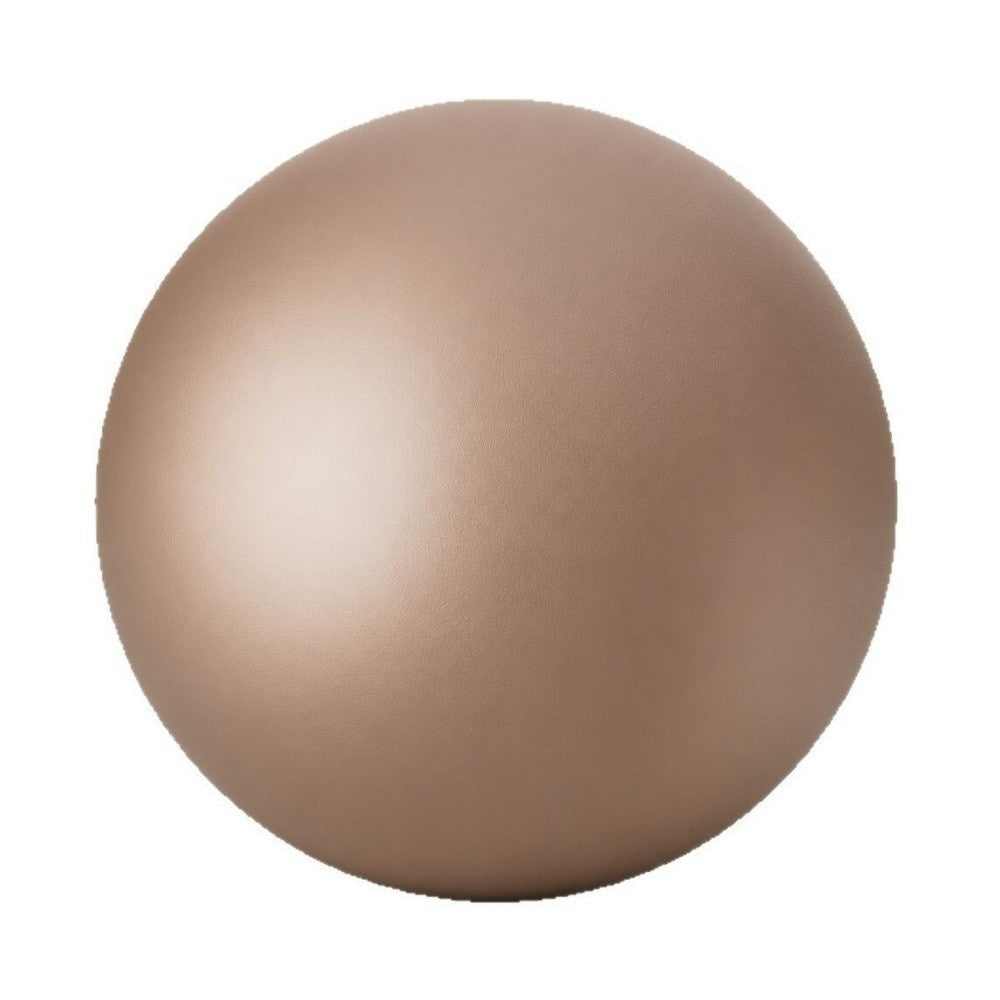 ballon de yoga marron 
