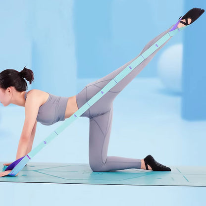 belle performence avec elastique musculation