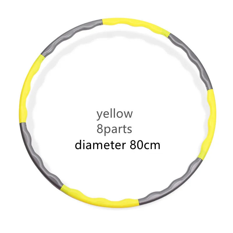 hula hoop 80 cm jaune