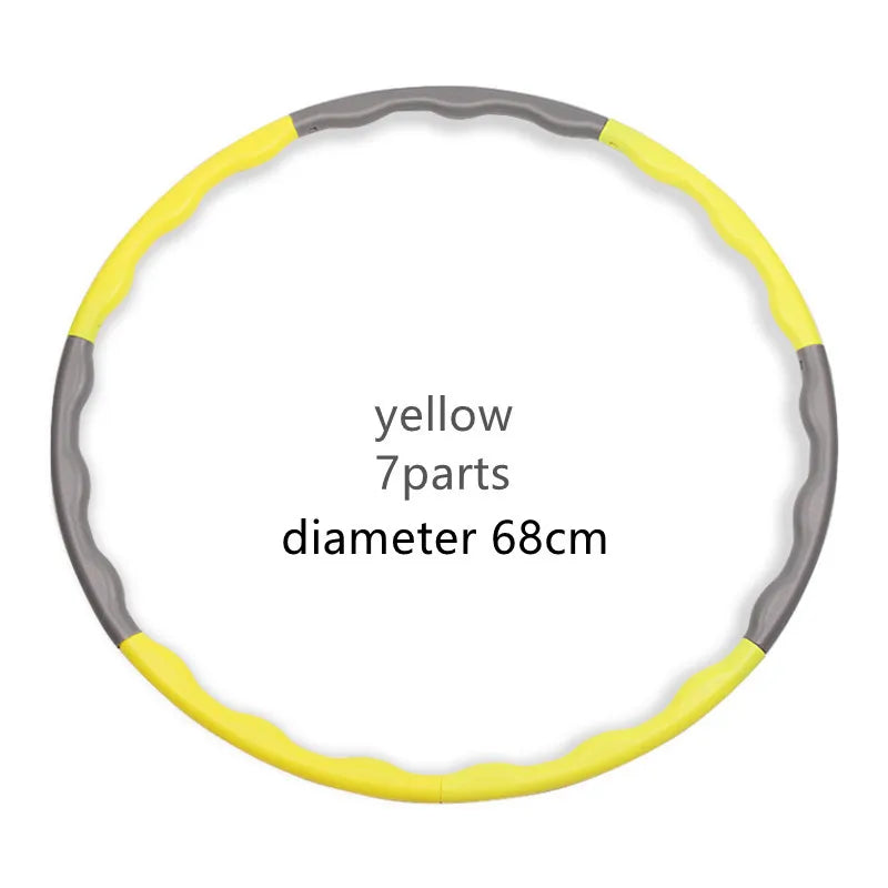 hula hoop jaune 68cm