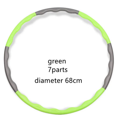 hula hoop vert 68 cm