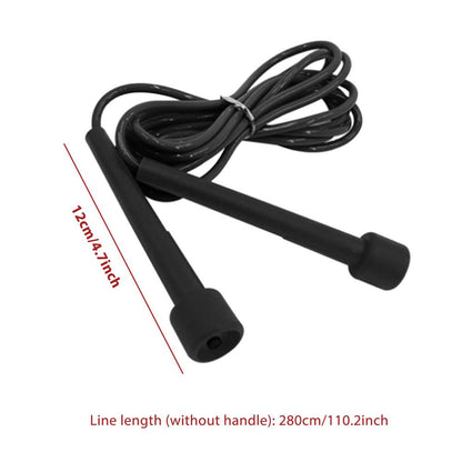 Corde à sauter avec une longueur de 280 cm et un poignet de 12 cm 