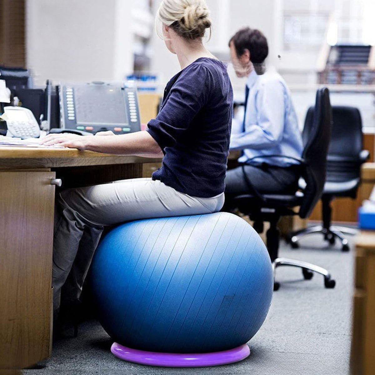 Support ballon yoga | Antidérapant