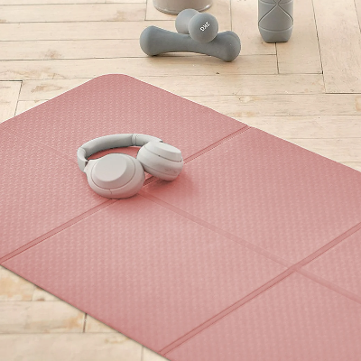 tapis yoga entraiement sécurisé 