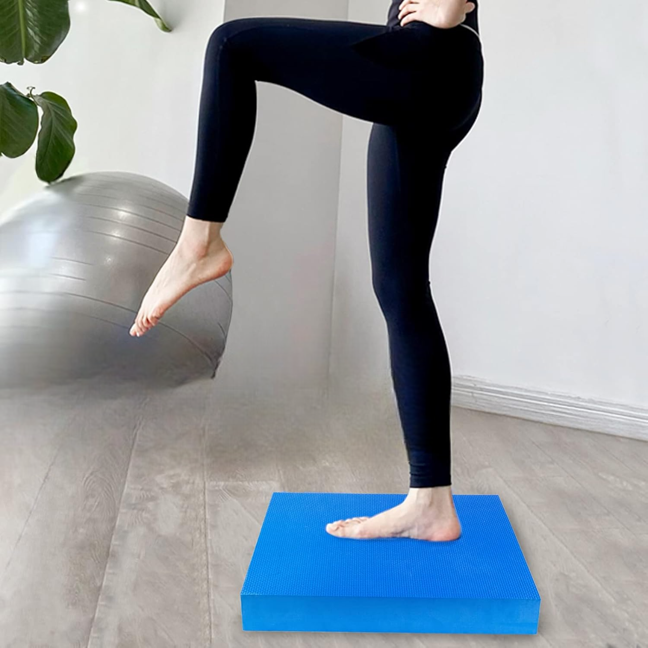 Tapis Yoga - YogaBalanceMat™ - Bleu