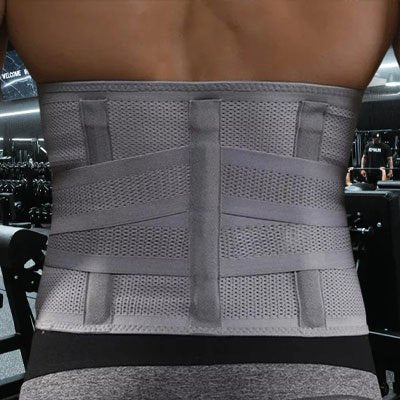 un dos soutenu par Ceinture lombaire